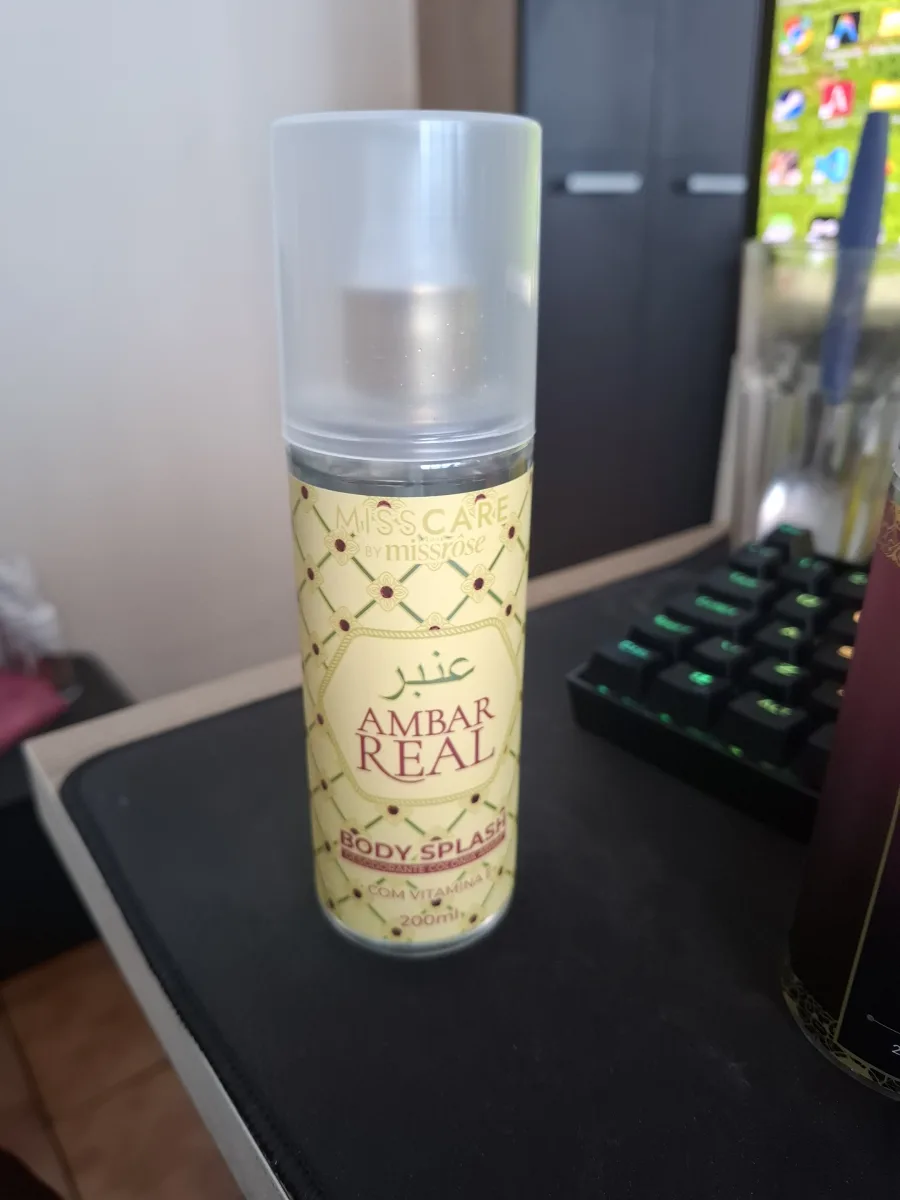BODY SPLASH AMBAR REAL 200ML